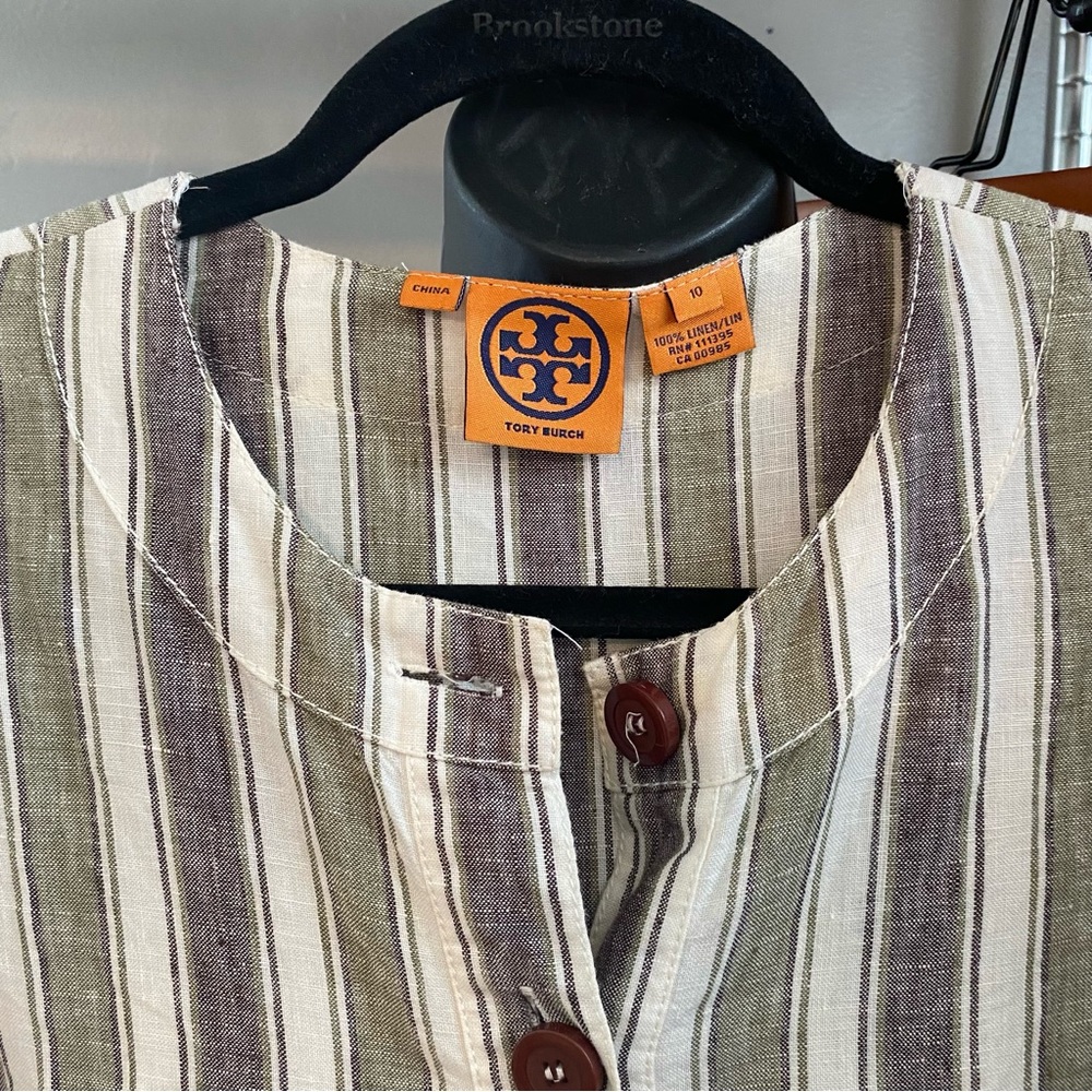 Tory Burch linen tunic